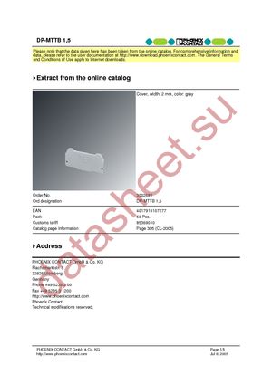 3002681 datasheet  